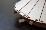 Czołg Leonarda da Vinci - drewniane, mechaniczne puzzle 3D