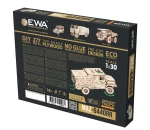 Ciężarówka MAZ 6440- drewniane mechaniczne puzzle 3D