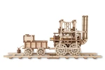 Model kolejki Locomotion - drewniane mechaniczne puzzle 3D