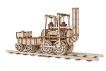 Model kolejki Locomotion - drewniane mechaniczne puzzle 3D