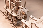 Model kolejki Locomotion - drewniane mechaniczne puzzle 3D