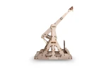 Model katapulty - drewniane mechaniczne puzzle 3D