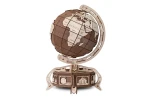 Globus - drewniane, mechaniczne puzzle 3D