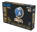 Globus - drewniane, mechaniczne puzzle 3D