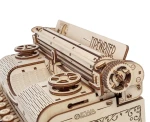 Maszyna do pisania - drewniane, mechaniczne puzzle 3D