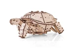 Drewniana figurka Żółw- mechaniczne puzzle 3d