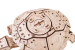 Drewniana figurka Żółw- mechaniczne puzzle 3d