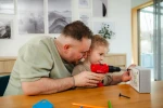 Duży zestaw narzędzi do majsterkowania Power Box z wkrętarką akumulatorową dla trzylatka