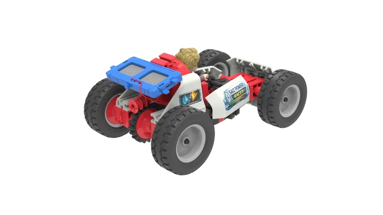 Pojazd z ogniwem solankowym - SaltPower Racer - zestaw edukacyjny dla dzieci od lat 8