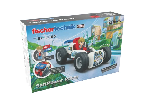 Pojazd z ogniwem solankowym - SaltPower Racer - zestaw edukacyjny dla dzieci od lat 8