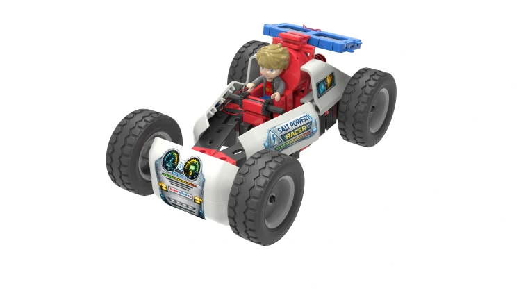 Pojazd z ogniwem solankowym - SaltPower Racer - zestaw edukacyjny dla dzieci od lat 8