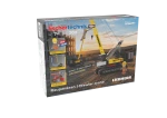 Klocki konstrukcyjne - Żuraw gąsienicowy Liebherr - dla dzieci od lat 7