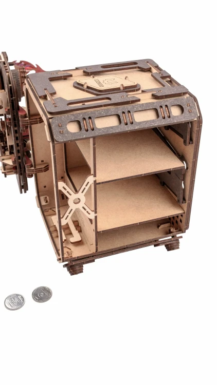 Drewniany Model Mechaniczny Puzzle 3D – Sejf 2.0 Ugears