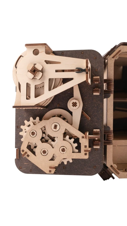 Drewniany Model Mechaniczny Puzzle 3D – Sejf 2.0 Ugears