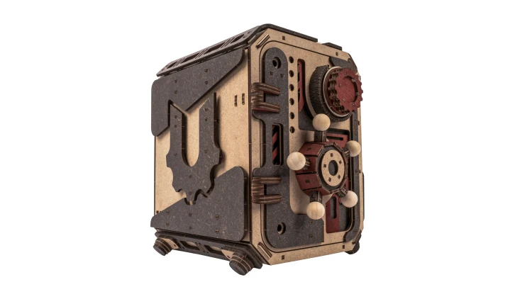 Drewniany Model Mechaniczny Puzzle 3D – Sejf 2.0 Ugears