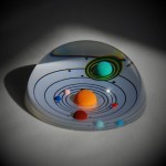 Przycisk do papieru - planetarium