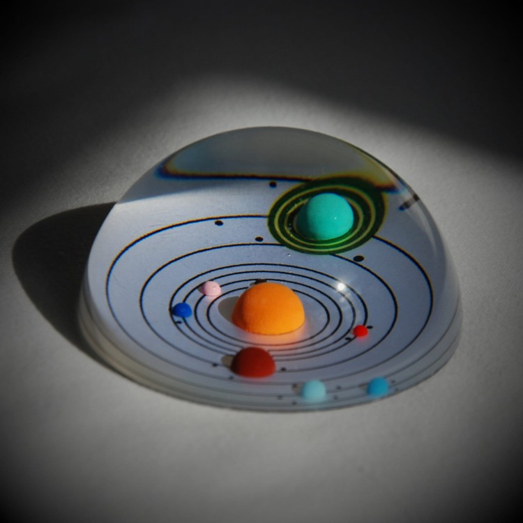 Przycisk do papieru - planetarium