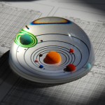 Przycisk do papieru - planetarium