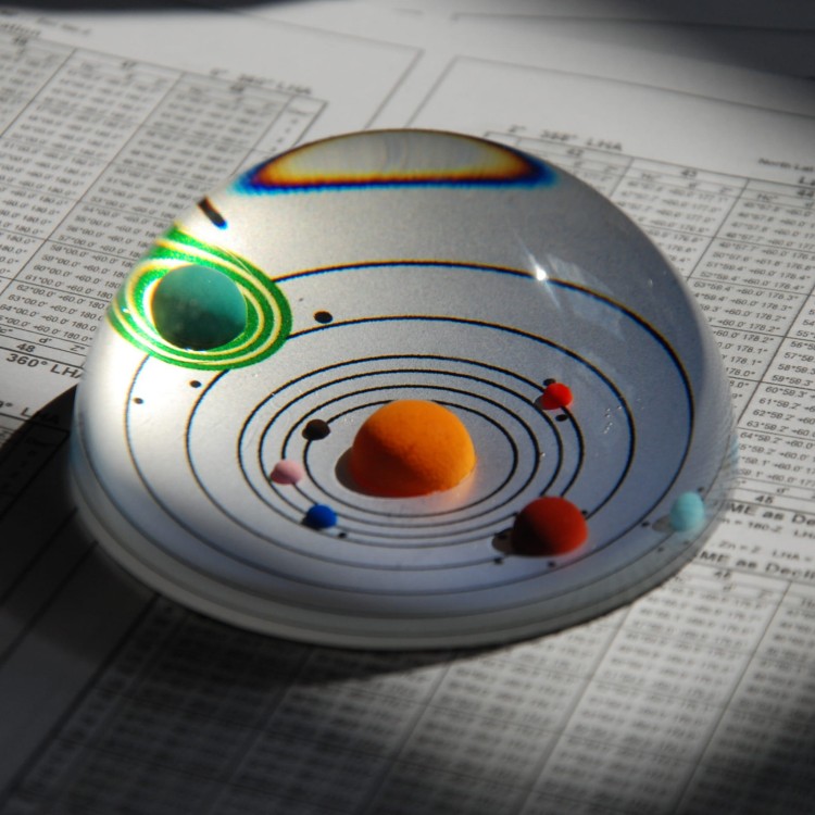 Przycisk do papieru - planetarium