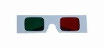 Okulary 3D czerwono-zielone
